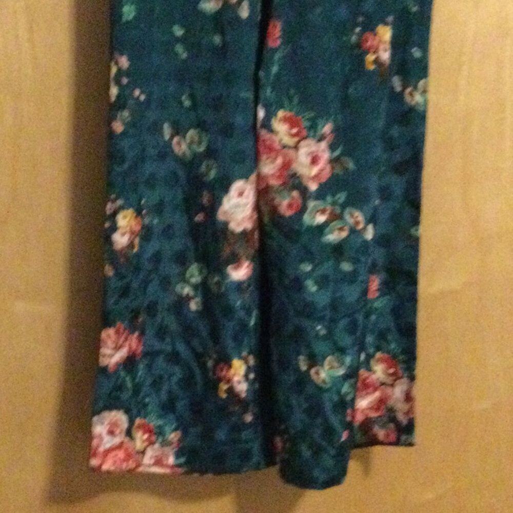 Jeanette floral-print jacquard wide-leg pants - Picture 9 of 13